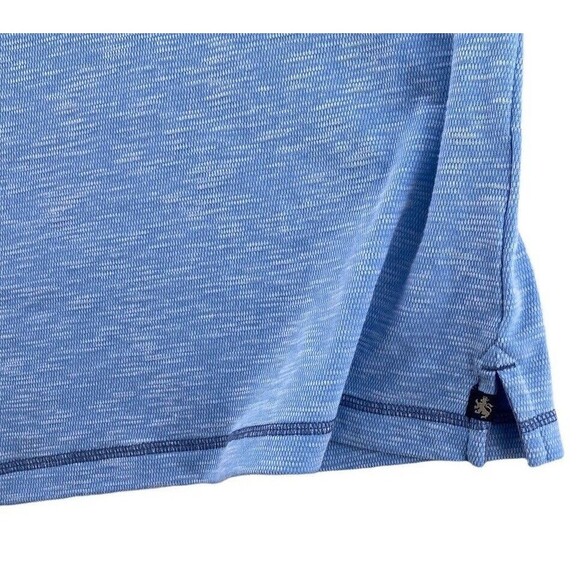 NAT NAST Shirt Size XL Light Blue Heathered  Short Sleeve Polo Shirt Casual - Picture 5 of 8